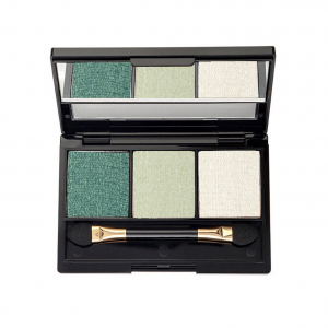 Тени для век трёхцветные Trio CHARME зеленый 2з еленое трио матовые