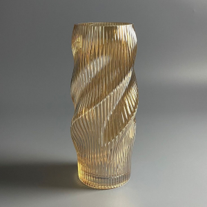 200-179 Декоративная ваза для цветов 29,5см в под.уп.(х6)Стекло