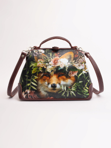 сумка саквояж REBEKA print