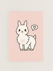 Держатель для карт Аниме «Lama» (6,5 х 9,5 см)