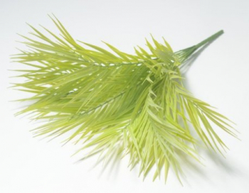 Искусственные цветы, Ветка в букете зелени пальма (1010237) зеленый