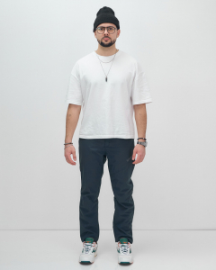 Брюки утепленный мужской зимние спортивные темно-серого цвета 2211-1TC