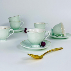 181-232 Кофейный набор 12пр. 95мл в под.уп.(х12)Фарфор