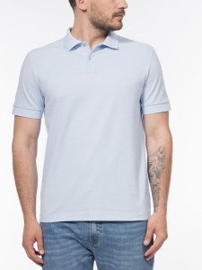 Поло из хлопкового трикотажа