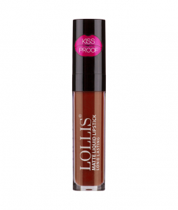 Помада для губ LOLLIS матовая жидкая Matte Liquid Lipstick 22 Меркер Косметика