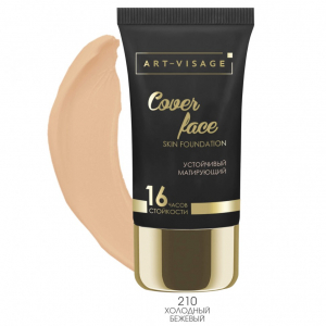 Тональный крем ART-VISAGE устойчивый матирующий 