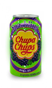 Напиток Chupa Chups Sparkling Grape 0.345л