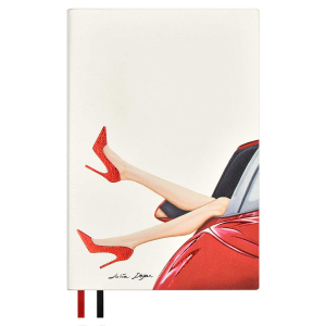 Ежедневник недатированный ESCALADA, #ЮЛИЯ ДОГАН, формат А5, 160 л., мягкий переплёт, запаянный край, искусственная кожа 