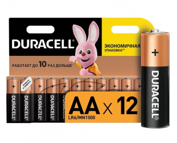 Элемент питания Duracell LR06 BP12