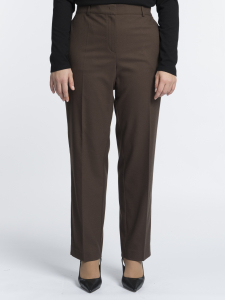 Брюки из костюмной вискозной ткани