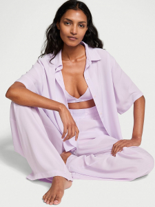 Luxe Crepe Triangle Bralette