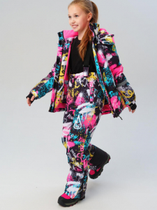 Комплект зимний для девочки: куртка, брюки