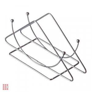 Салфетница хром