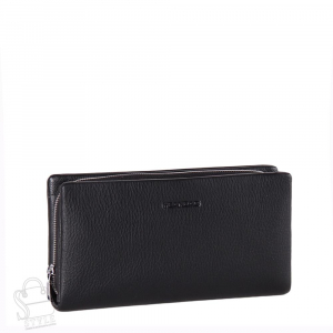 Клатч мужской кожаный 901H black Heanbag