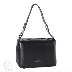 Сумка женская кожаная 2020Y black Polina&Eiterou