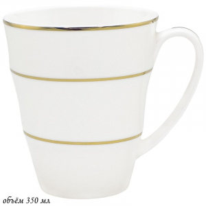 145-039 Кружка 350 мл в под.уп.(х36)Костяной фарфор
