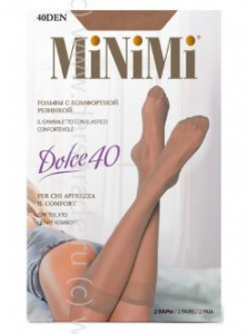 Гольфы женские Dolce 40 MiNiMi Дроп [2 пары]