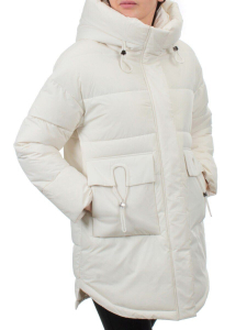 3335 MILK WHITE Куртка зимняя облегченная женская (150 гр. холлофайбер)