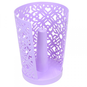 Держатель для бумажных полотенец пластмассовый д15см h21см 