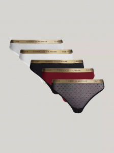 Logo Waistband Thong 5-Pack