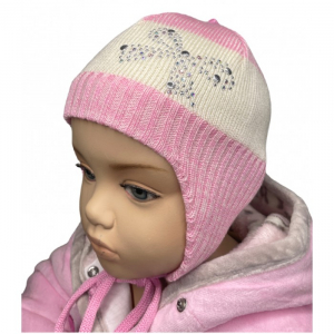 2817 Шапка зимняя 40/44 для девочек TuTu