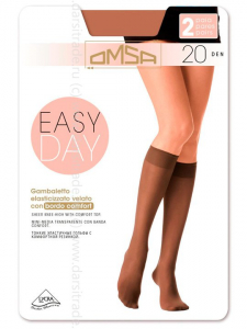 Гольфы женские Gamb. Easy Day 20 Дроп Omsa [2 пары]
