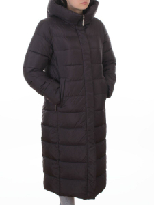 2037 DK. GRAY Пальто зимнее женское (200 гр. холлофайбер)