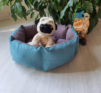 Лежанка Раф бирюза D-50