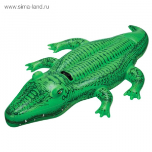 Игрушка для плавания INTEX «Крокодил» 58546NP, 168?86 см, от 3 лет