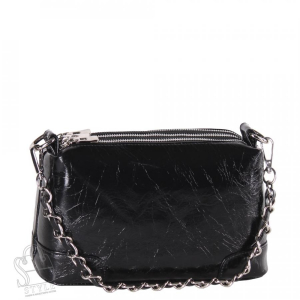 Сумка женская кожаная 5555-1VG black Vitelli Grassi