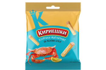 «Кириешки», сухарики со вкусом краба, 40 г