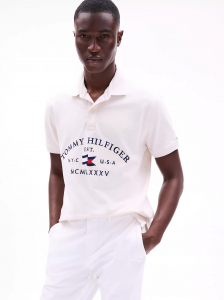 Regular Fit Hilfiger Flag Polo