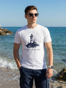 Футболка мужская арт. 02285/LightHouse