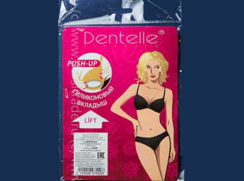 Вкладыш силиконовый Lift Push-up №A040 Dentelle