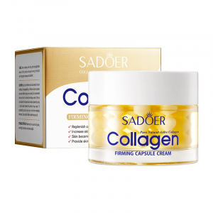Укрепляющий капсульный крем-гель с коллагеном SADOER, 50 гр.