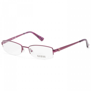 Guess  Fashion Women's Purple Rectangular Eyeglasses