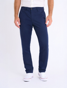 STRETCH TWILL SLIM STAIGHT CHINO PANTS