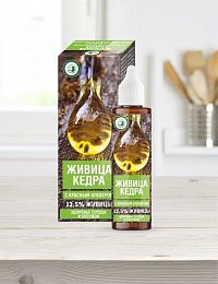 Живица кедра с красным клевером