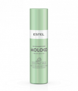 Питательный спрей для волос ESTEL Moloko botanic