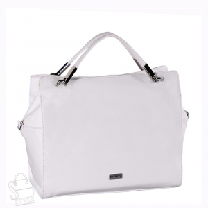 Сумка женская кожаная 98040 white Velina Fabbaino-Safenta