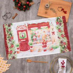 Полотенце Этель «Зимние радости» 40?70 см, 100% хлопок, саржа 190 г/м?