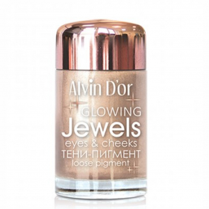 Тени-пигмент для век Jewels Alvin D`or золотой 01 золотисто-бежевый