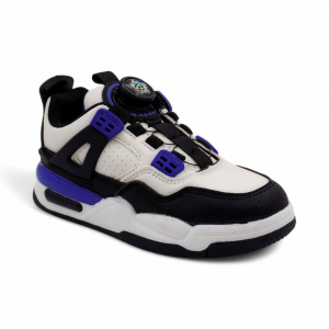 Кроссовки А7227-10 черно белые