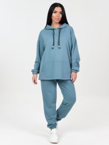 Домиан - костюм серо-голубой