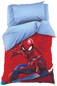 Детское постельное белье из поплина, 1,5 сп, наволочка 50*70 Marvel
