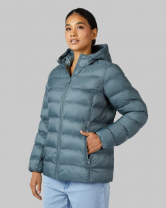 WOMEN'S LIGHTWEIGHT PACKABLE HOODED JACKET