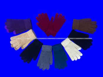 Перчатки женские шерстяные сенсорные арт. 7076 (5035)