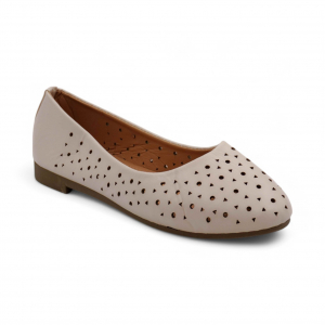 Женские балетки D1-2 бежевые