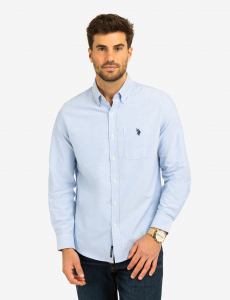 LONG SLEEVE STRETCH OXFORD SHIRT
