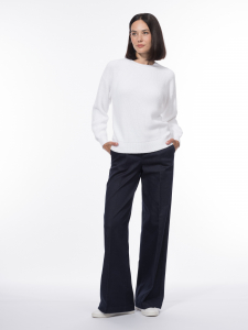 Джинсы Raw denim с высокой посадкой